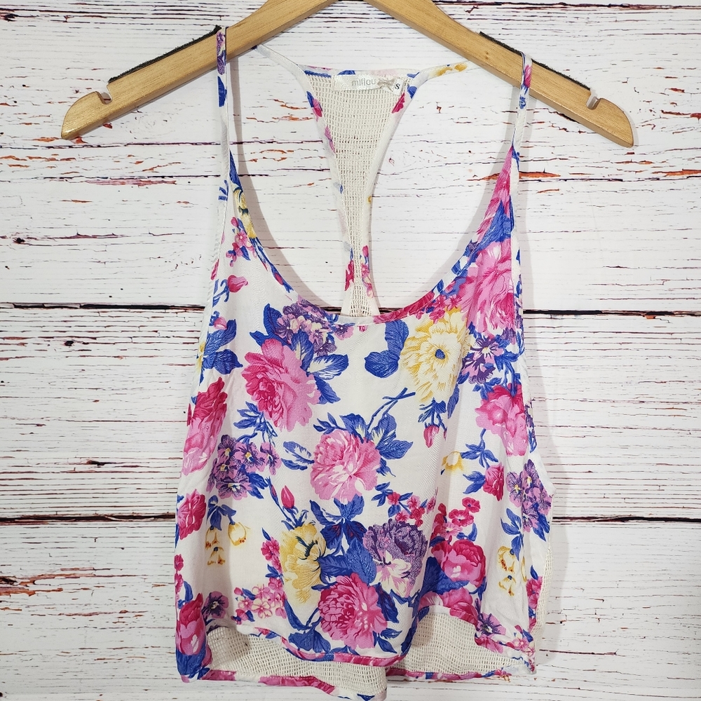 Millau Sheer Cropped Tank